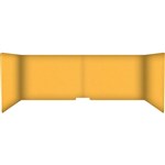 FILASORB MOBILE ACOUSTIC TABLE DIVIDER USHAPE 406 X 914 X 445MM BUTTER