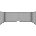 FILASORB MOBILE ACOUSTIC TABLE DIVIDER USHAPE 406 X 914 X 445MM METAL