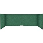 FILASORB MOBILE ACOUSTIC TABLE DIVIDER USHAPE 406 X 914 X 445MM THISTLE