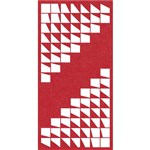 FILASORB HANGING SCREEN RADAR 1220 X 2800 X 12MM LIPSTICK RED