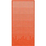 FILASORB HANGING SCREEN RAIN 1220 X 2800 X 12MM CARROT