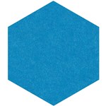 FILASORB SHAPE PANEL HEXAGON 315 X 400 X 12MM AZUR PACK 10