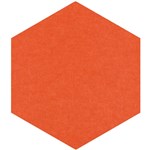FILASORB SHAPE PANEL HEXAGON 315 X 400 X 12MM CARROT PACK 10