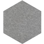 FILASORB SHAPE PANEL HEXAGON 315 X 400 X 12MM GREY PACK 10