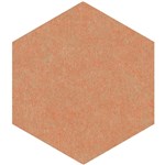 FILASORB SHAPE PANEL HEXAGON 315 X 400 X 12MM PEACH PACK 10