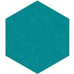 FILASORB SHAPE PANEL HEXAGON 315 X 400 X 12MM PEACOCK PACK 10