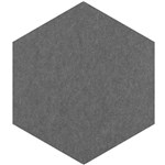 FILASORB SHAPE PANEL HEXAGON 315 X 400 X 12MM SLATE PACK 10