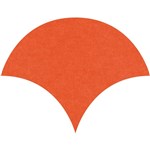 FILASORB SHAPE PANEL SCALE 400 X 317 X 12MM CARROT PACK 10