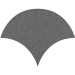 FILASORB SHAPE PANEL SCALE 400 X 317 X 12MM SLATE PACK 10