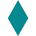 FILASORB SHAPE PANEL DIAMOND 350 X 350 X 12MM PEACOCK PACK 10