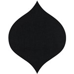 FILASORB SHAPE PANEL OGEE 315 X 400 X 12MM PIANO BLACK PACK 10