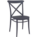 SIESTA CROSS CHAIR 440MM ANTHRACITE