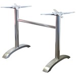AVILA TABLE BASE TWIN WEIGHTED ALUMINIUM