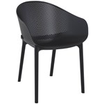 SIESTA SKY CHAIR 540 X 600 X 810MM BLACK