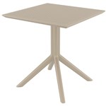 SIESTA SKY TABLE 700 X 700 X 740MM TAUPE
