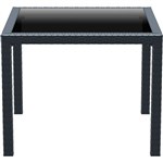 SIESTA BALI TABLE 940 X 940MM ANTHRACITE