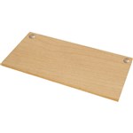 FELLOWES LEVADO HEIGHT ADJUSTABLE DESK TOP ONLY 1800 X 800 X 25MM MAPLE
