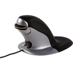 PENGUIN AMBIDEXTROUS VERTICAL MOUSE WIRED SMALL BLACKGREY
