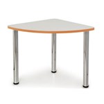 QUORUM GEOMETRY MEETING TABLE QUARTER ROUND 750MM