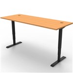 RAPIDLINE BOOST HEIGHT ADJUSTABLE WORKSTATION 1200 X 750MM BEECHBLACK