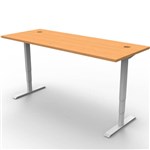 RAPIDLINE BOOST HEIGHT ADJUSTABLE WORKSTATION 1500 X 750MM BEECHWHITE