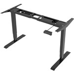 RAPIDLINE BOOST HEIGHT ADJUSTABLE WORKSTATION FRAME BLACK