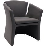 RAPIDLINE CLOVER TUB CHAIR 795 X 680 X 550MM CHARCOAL