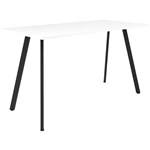RAPIDLINE ETERNITY HIGH BAR TABLE 1800 X 900MM NATURAL WHITE  BLACK