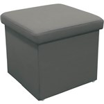 RAPIDLINE FLEXI FOLDABLE OTTOMAN 480 X 480 X 430MM CHARCOAL ASH