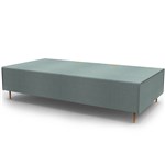 RAPIDLINE FLEXI LOUNGE TRIPLE SEAT MODULE 1830 X 940 X 430MM LIGHT BLUE