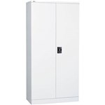 RAPIDLINE SWING DOOR CUPBOARD 3 SHELVES 910 X 450 X 1830MM WHITE CHINA