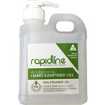 RAPIDLINE GEL HAND SANITISER SCENTED 1 LITRE CARTON 10