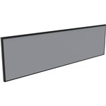 RAPID INFINITY DESK MOUNT PRIVACY SCREEN 1200 X 495 X 30MM GREY