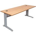 RAPID SPAN DESK METAL MODESTY PANEL 1200 X 700 X 730MM BEECHWHITE