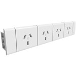RAPIDLINE PARAMOUNT ROTATED QUAD POWER MODULE WHITE