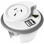 RAPID IN DESK MODULE WHITE
