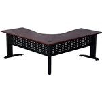 RAPID MANAGER CORNER WORKSTATION 1800 X 1800 X 730MM APPLETREEBLACK