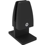 RAPIDLINE BACK TO BACK MOUNT CLAMPS TO SUIT ACRLIC SCREENS 71 X 44 X 90MM BLACK POWDERCOAT FINISH