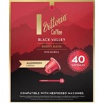 VITTORIA NESPRESSO COMPATIBLE ALUMINIUM COFFEE CAPSULE BLACK VALLEY PACK 40