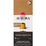 VITTORIA NESPRESSO COMPATIBLE ALUMINIUM COFFEE CAPSULE PRIMA QUALITA PACK 10