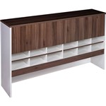 OM PREMIER PIGEON HOLE HUTCH 1800 X 370 X 1080MM CASNANWHITE