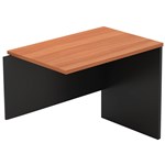 OM DESK RETURN 1200 X 600 X 720MM CHERRYCHARCOAL