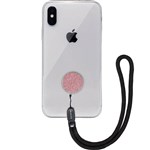 MOXYO ZIGI BAND MOBILE PHONE LANYARD GLITTER ROSE GOLD