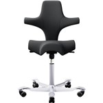 HAG CAPISCO 8106 SADDLE CHAIR GREY FABRIC
