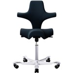 HAG CAPISCO 8106 SADDLE CHAIR NAVY FABRIC