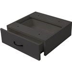 RAPID WORKER FIXED DESK PEDESTAL 1 DRAWER 465 X 447 X 152MM IRONSTONE