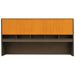 OXLEY HUTCH WITH 4 DOORS 1800 X 315 X 1075MM BEECHIRONSTONE