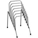 ITALPLAST STEP FILE ORGANISER SMALL 6 GRADUATED SLOT CHROME