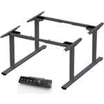 INFINITY ELECTRIC HEIGHT ADJUSTABLE DESK 4 MOTOR BLACK FRAME ONLY