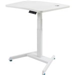 INFINITY SINGLE STUDY TABLE WHITE FRAME ONLY